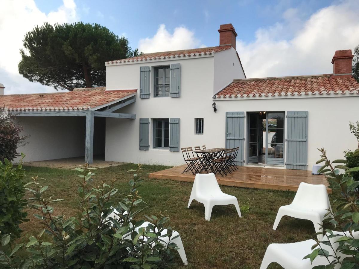 Villa Le Parc Des Mimosas Noirmoutier-en-l'Île Exterior foto
